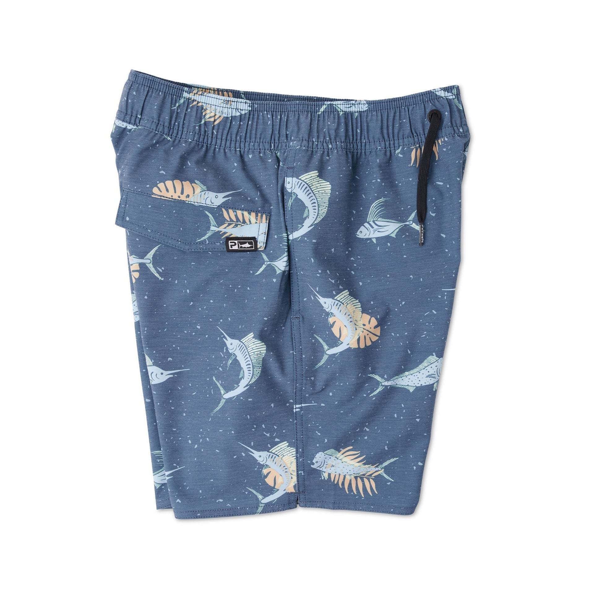 Pelagic Youth Elastic Waist Shorts - Youth Dockside