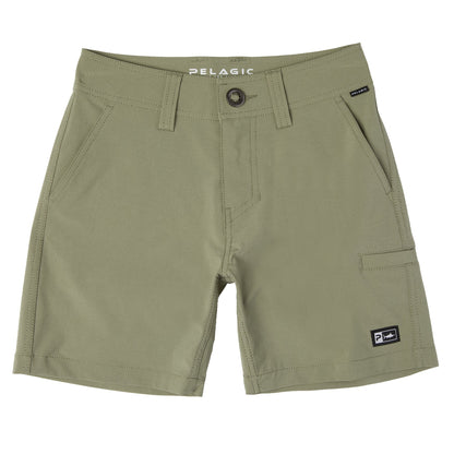 Pelagic Youth Hybrid Shorts - Youth Mako Deep Sea