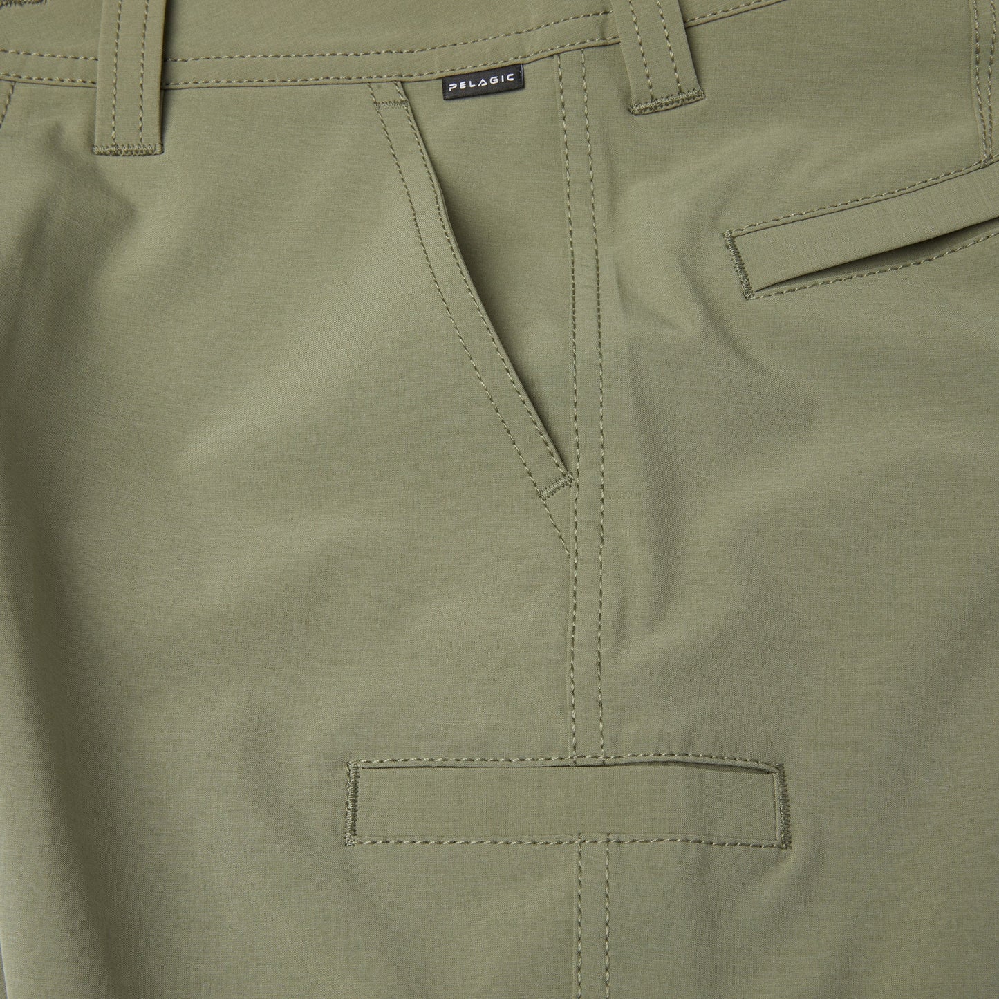 Pelagic Youth Hybrid Shorts - Youth Mako Deep Sea