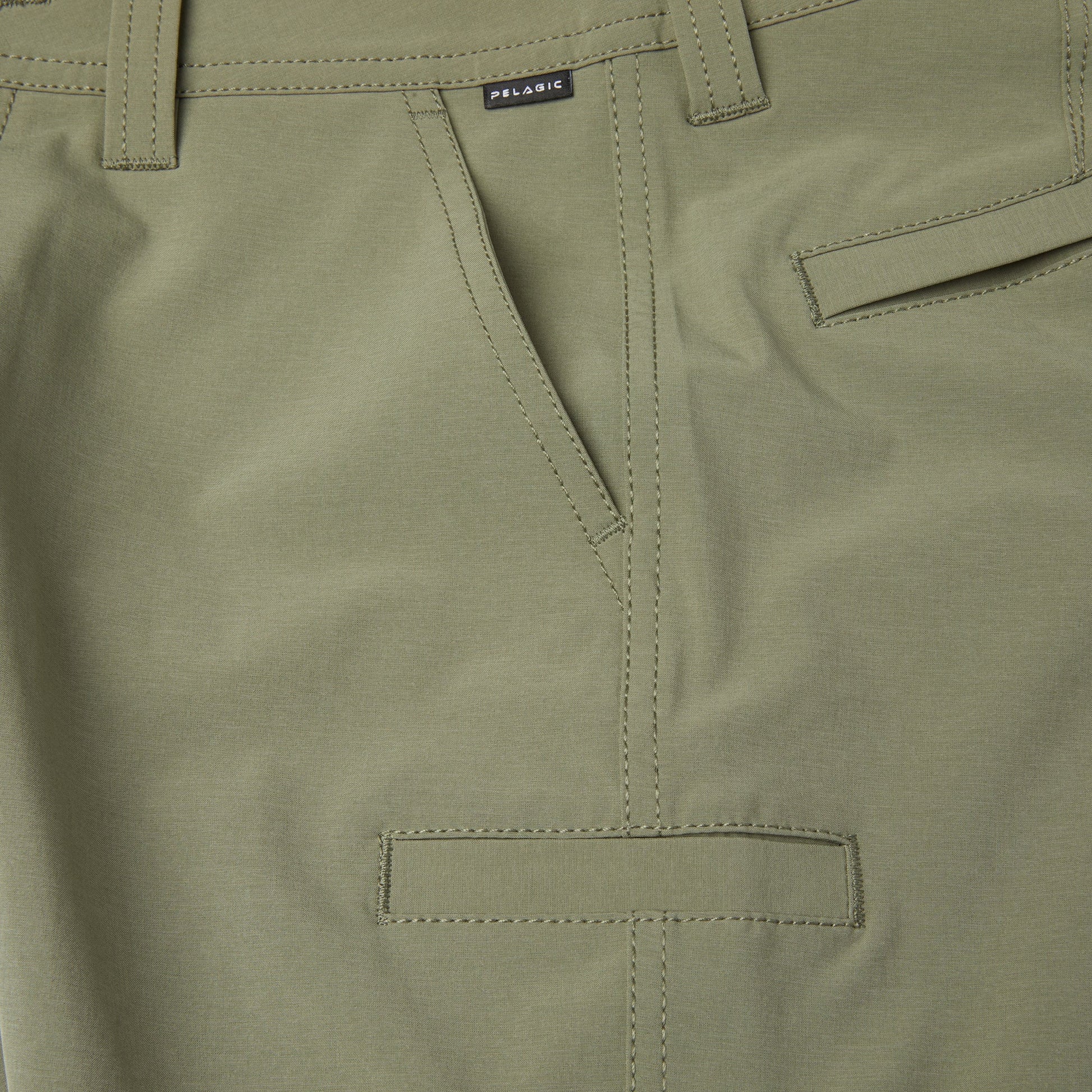 Pelagic Youth Hybrid Shorts - Youth Mako Deep Sea