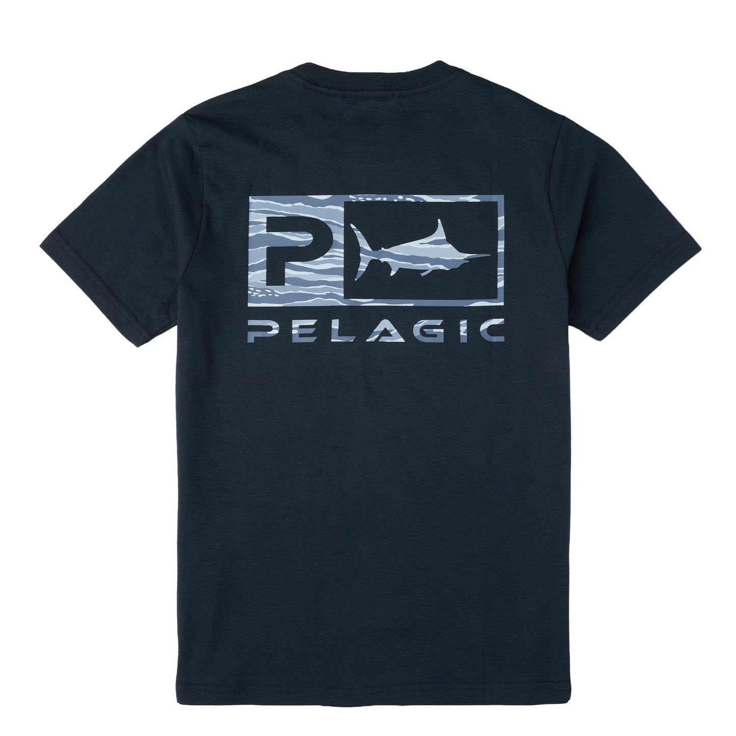 Pelagic Youth T-Shirt - Youth Wahoo Icon
