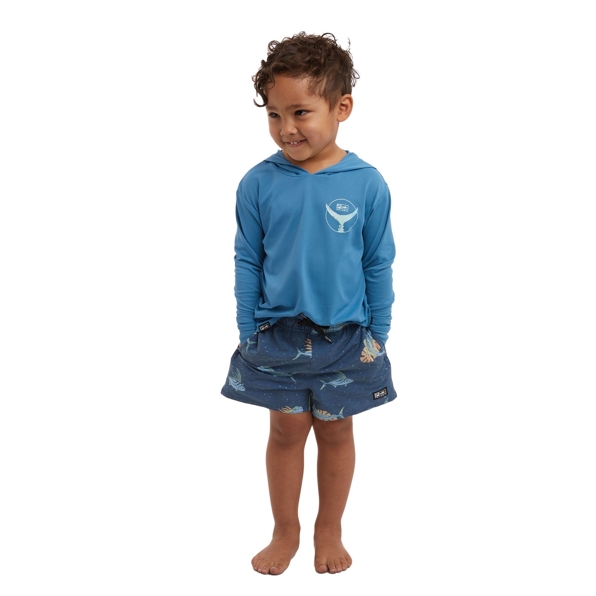 Pelagic Kid's Elastic Waist Shorts - Kid's Dockside