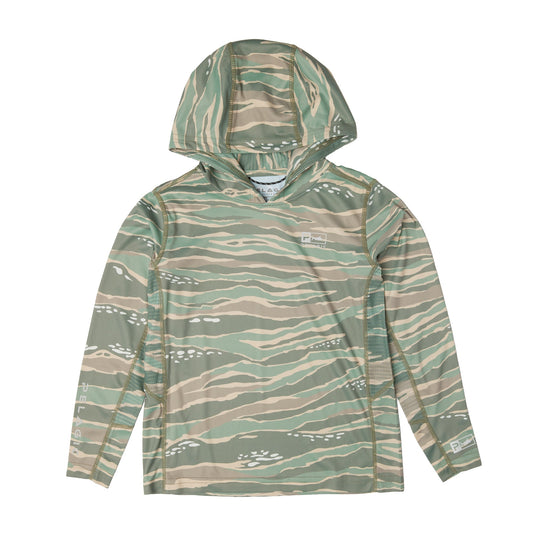Pelagic Kid's Hooded Fishing Shirt - Kid's Vaportek