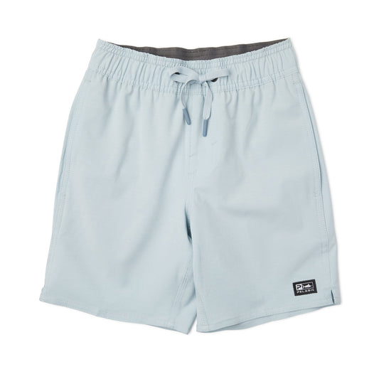 Pelagic Youth Elastic Waist Shorts - Youth Dockside Deep Sea Center Con