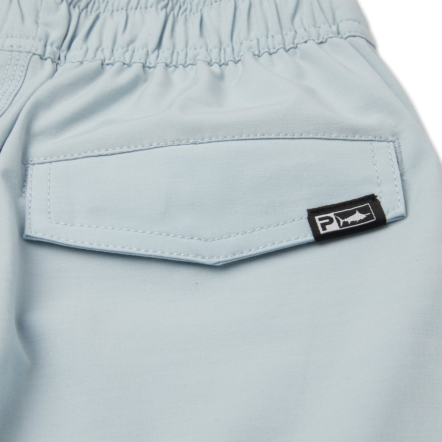 Pelagic Youth Elastic Waist Shorts - Youth Dockside Deep Sea Center Con