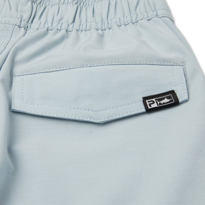 Pelagic Youth Elastic Waist Shorts - Youth Dockside Deep Sea Center Con