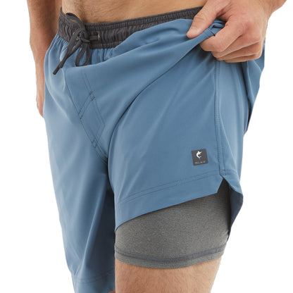 Pelagic Elastic Waist Lined Shorts 17" - Leiday