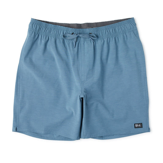 Pelagic Elastic Waist Shorts 17" - Dockside Deep Sea Sporty