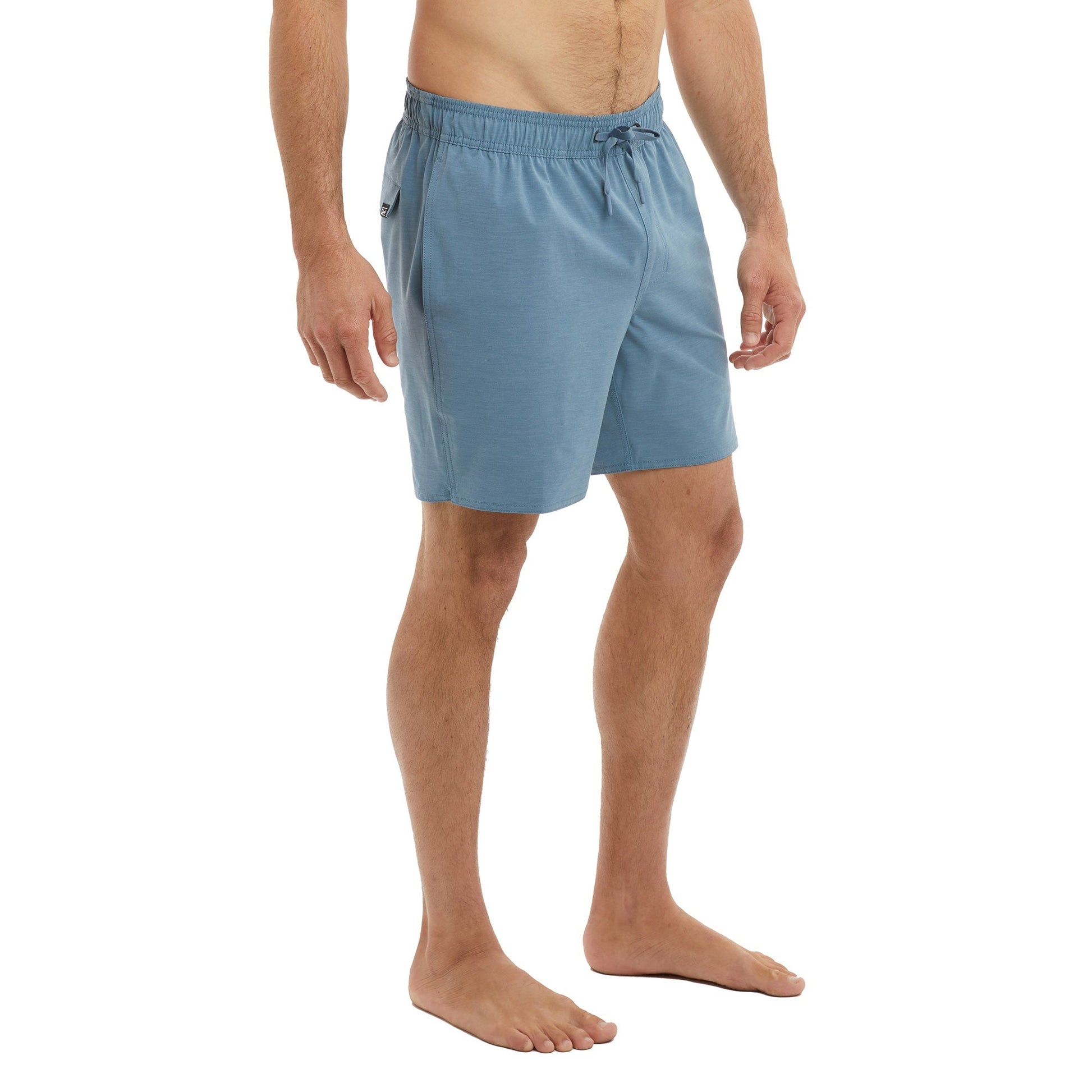 Pelagic Elastic Waist Shorts 17" - Dockside Deep Sea Sporty