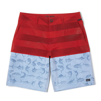 Pelagic Hybrid Shorts 21" - Deep Sea