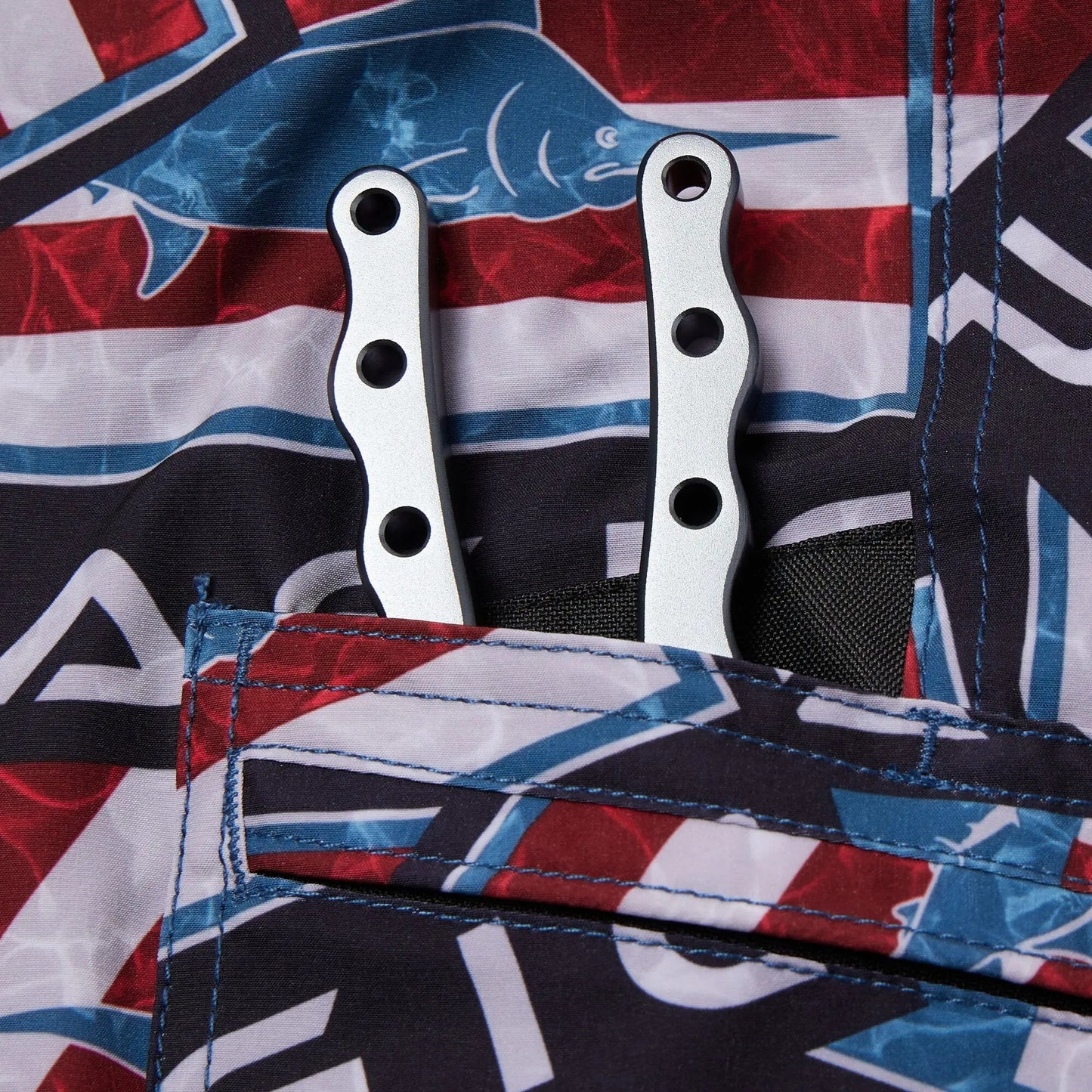 Pelagic Boardshorts 21" - Blue Water Sticker