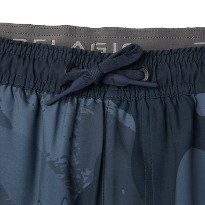 Pelagic Elastic Waist Lined Shorts 17" - Leiday
