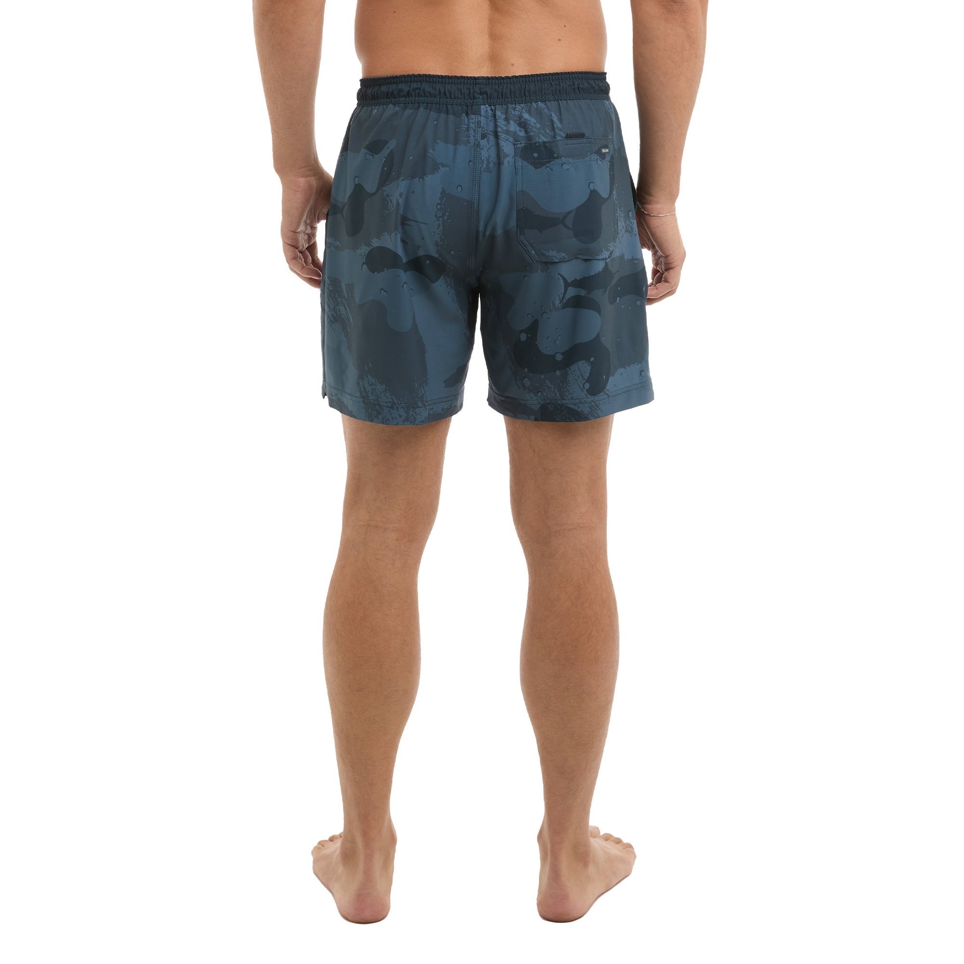 Pelagic Elastic Waist Lined Shorts 17" - Leiday