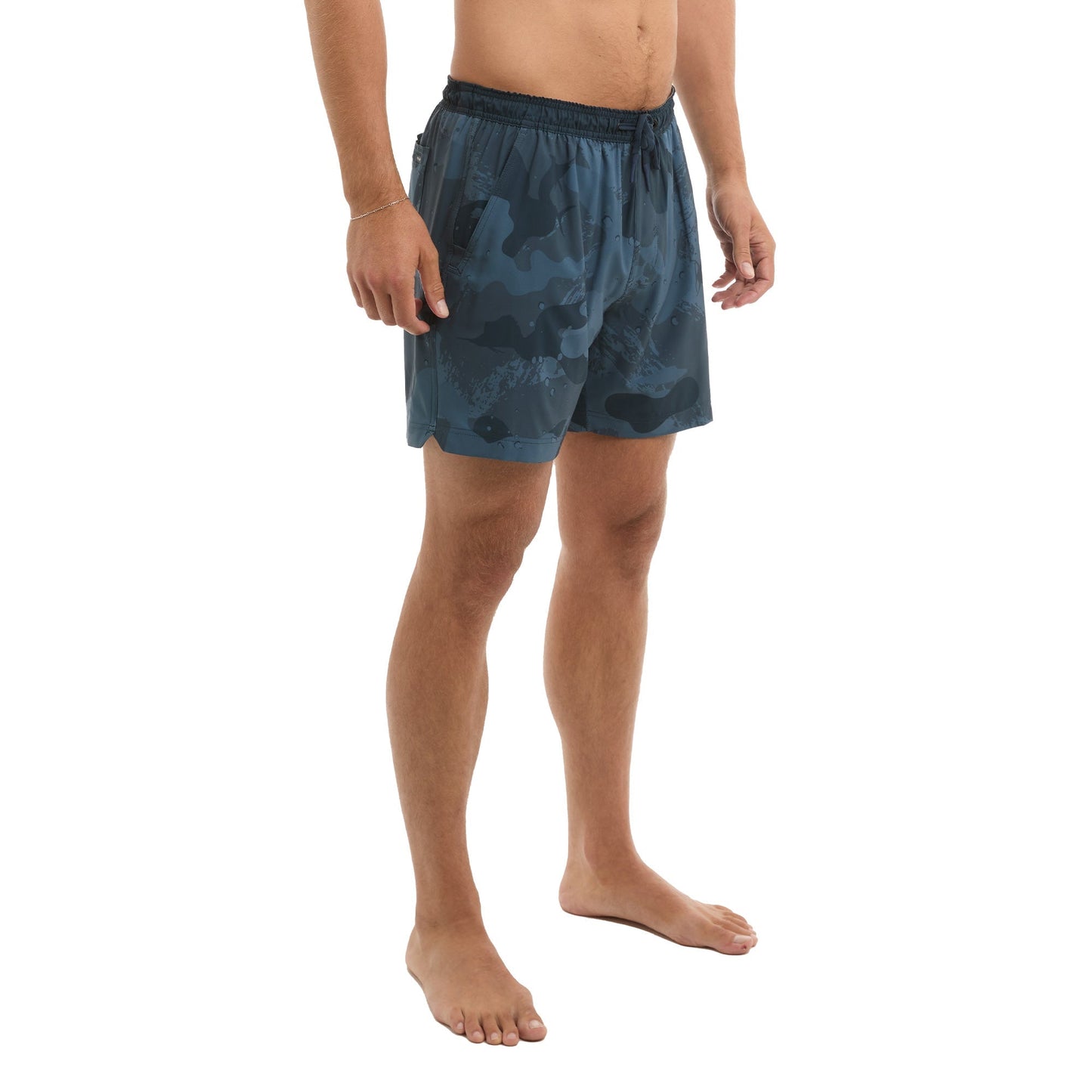 Pelagic Elastic Waist Lined Shorts 17" - Leiday