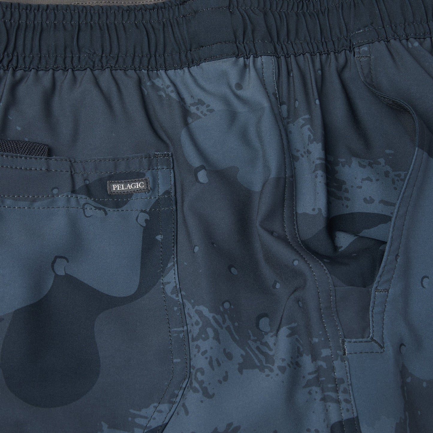 Pelagic Elastic Waist Lined Shorts 17" - Leiday