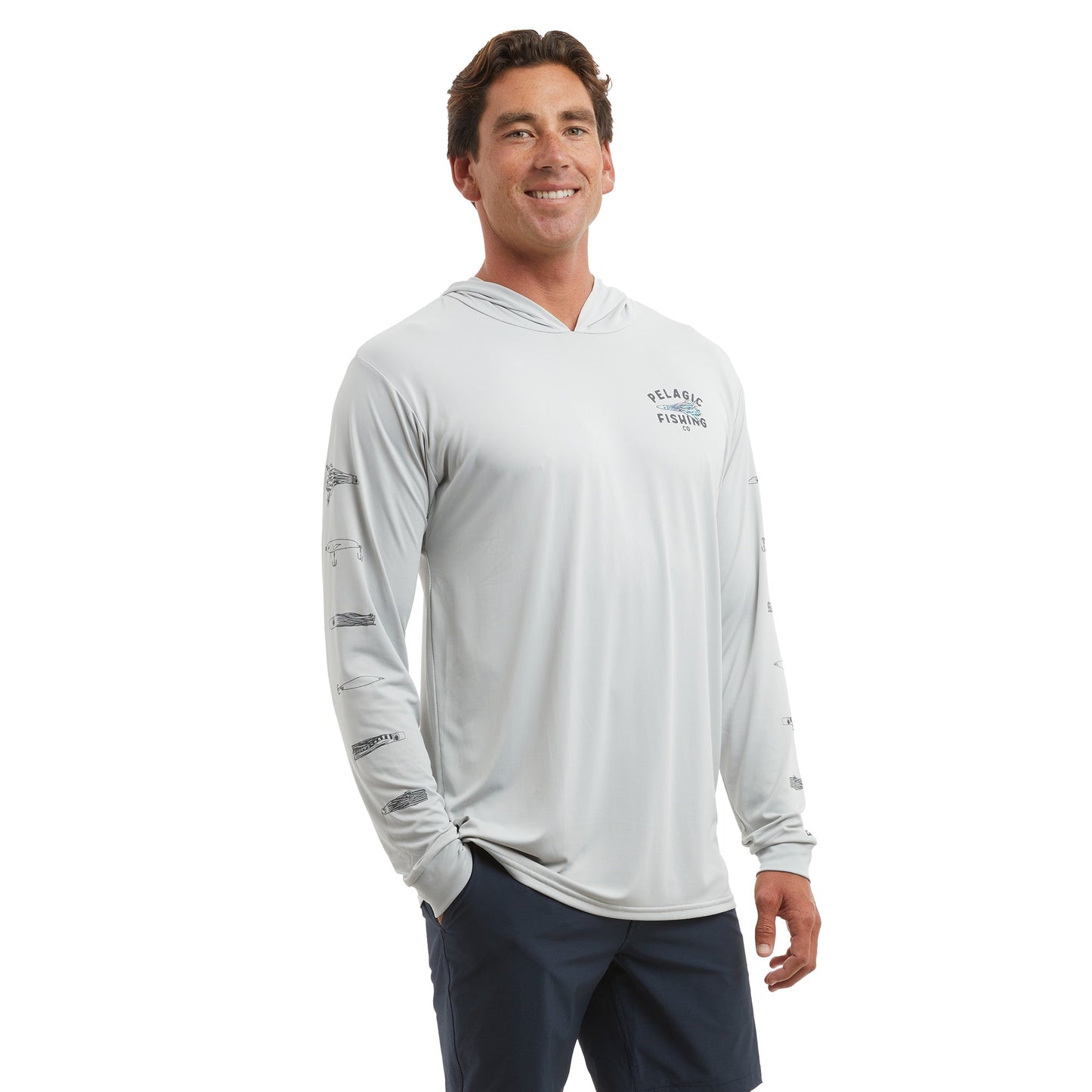 Pelagic Hooded Fishing Shirt - Aquatek Feather'd