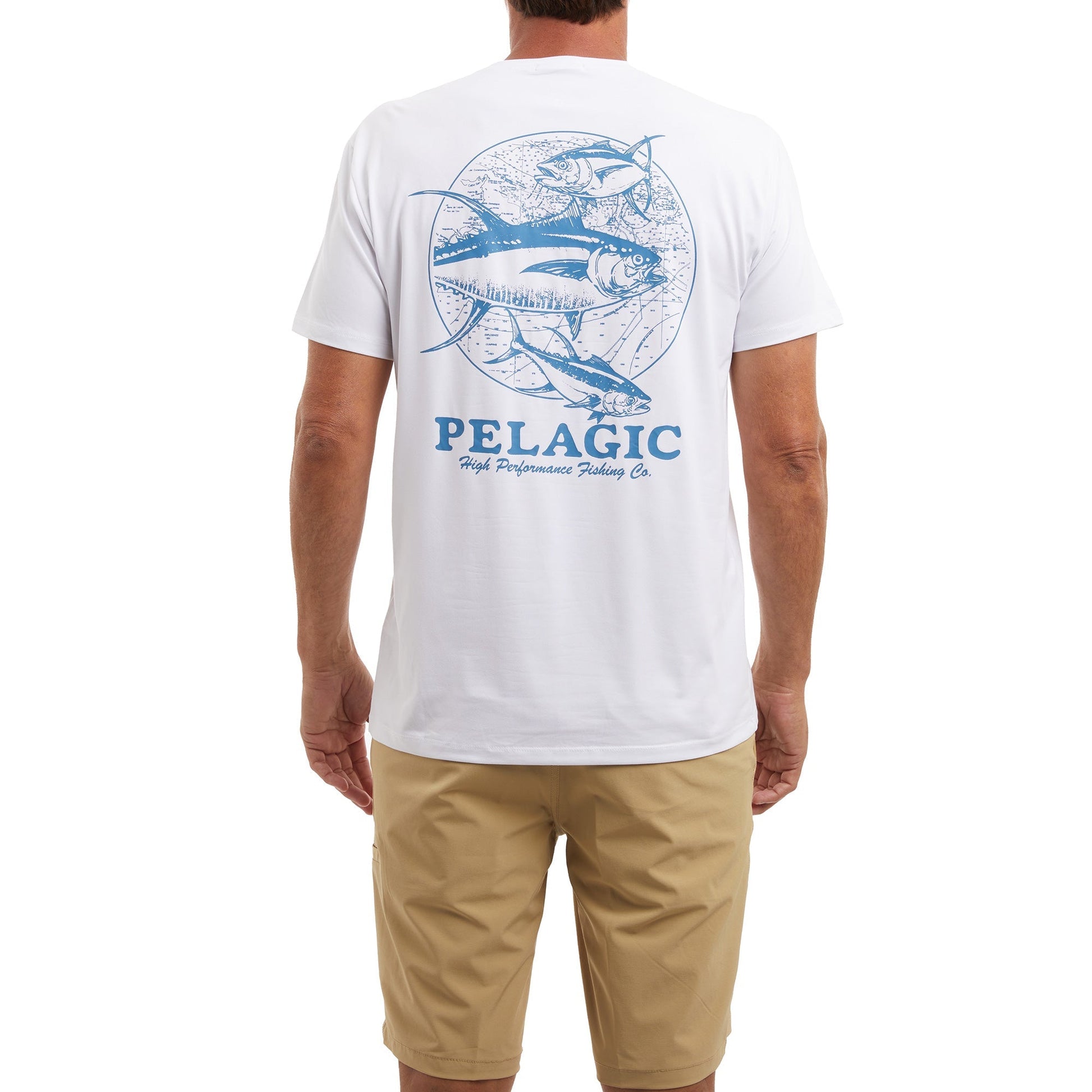 Pelagic Performance Shirt - Freespool Tuna Trifecta