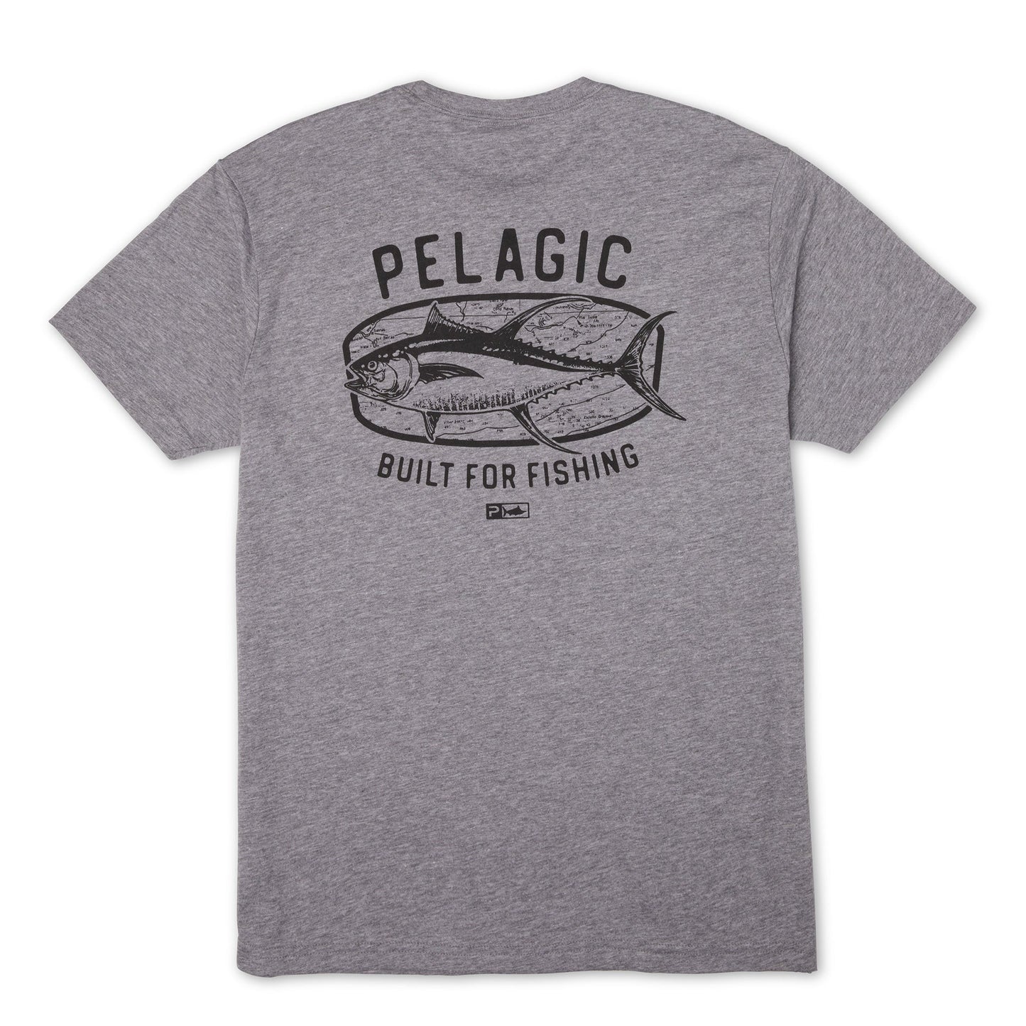 Pelagic T-Shirt - Map Fish