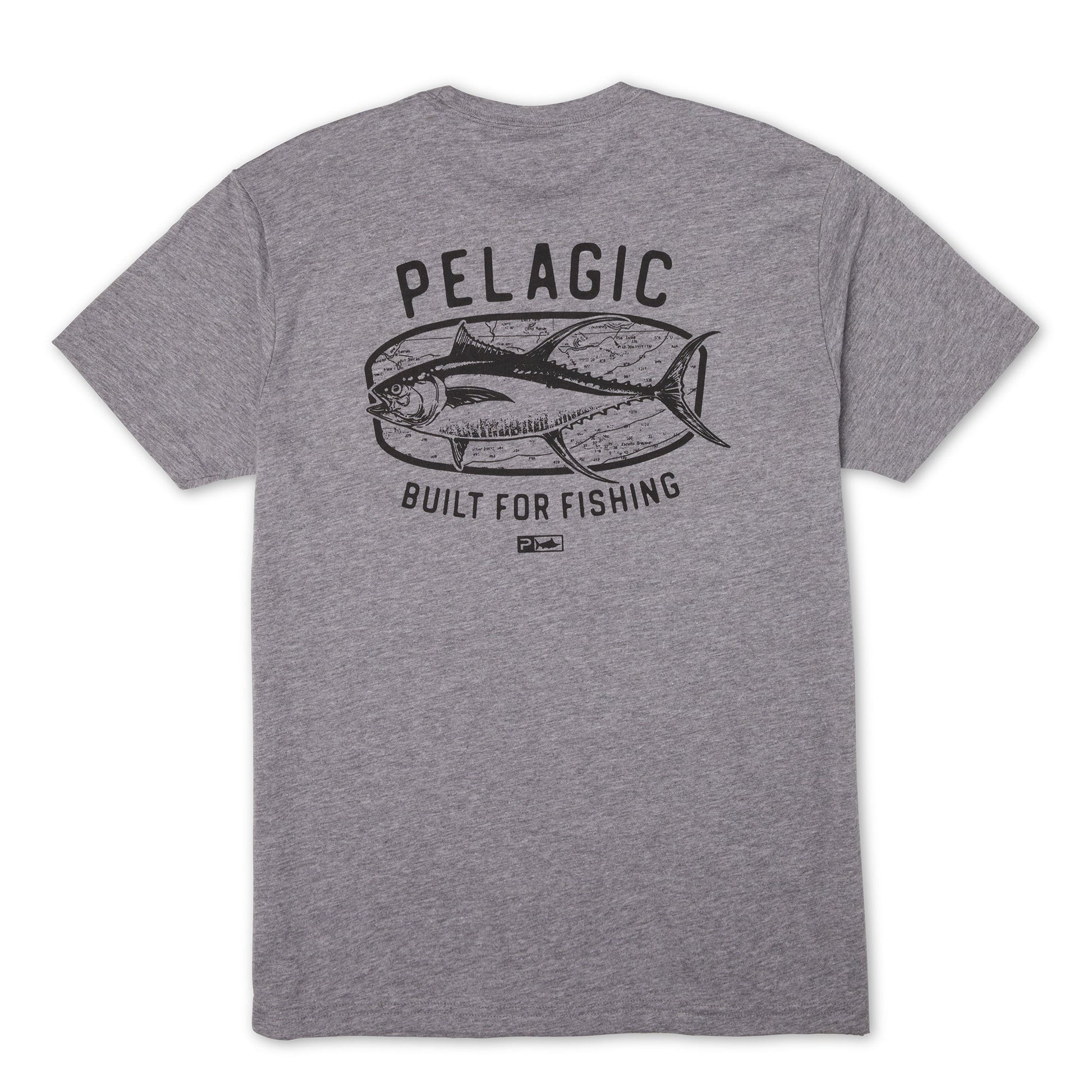 Pelagic T-Shirt - Map Fish