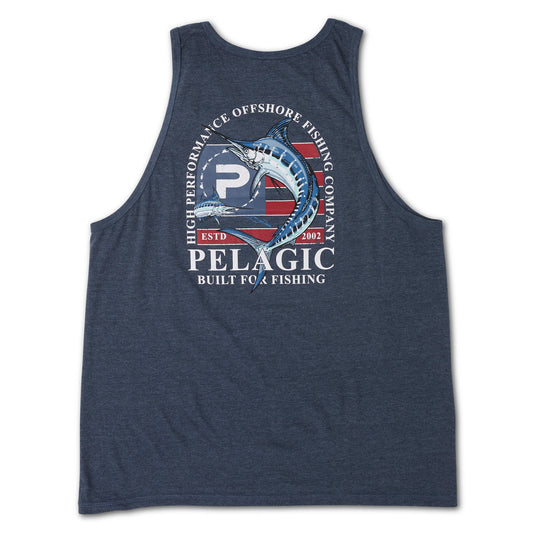 Pelagic Tank Top - Patriot Marlin