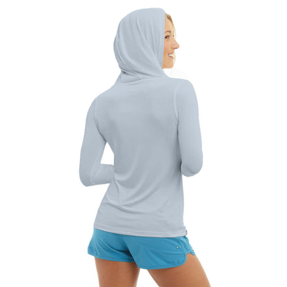 Pelagic Ws Hooded Fishing Shirt - Ws Aquatek Tropic Daze