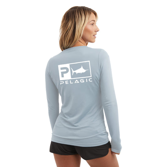 Pelagic Ws Fishing Shirt - Ws Aquatek Rusted Icon