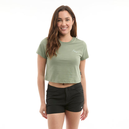 Pelagic Ws Cropped T-Shirt - Ws Tropic Marlin
