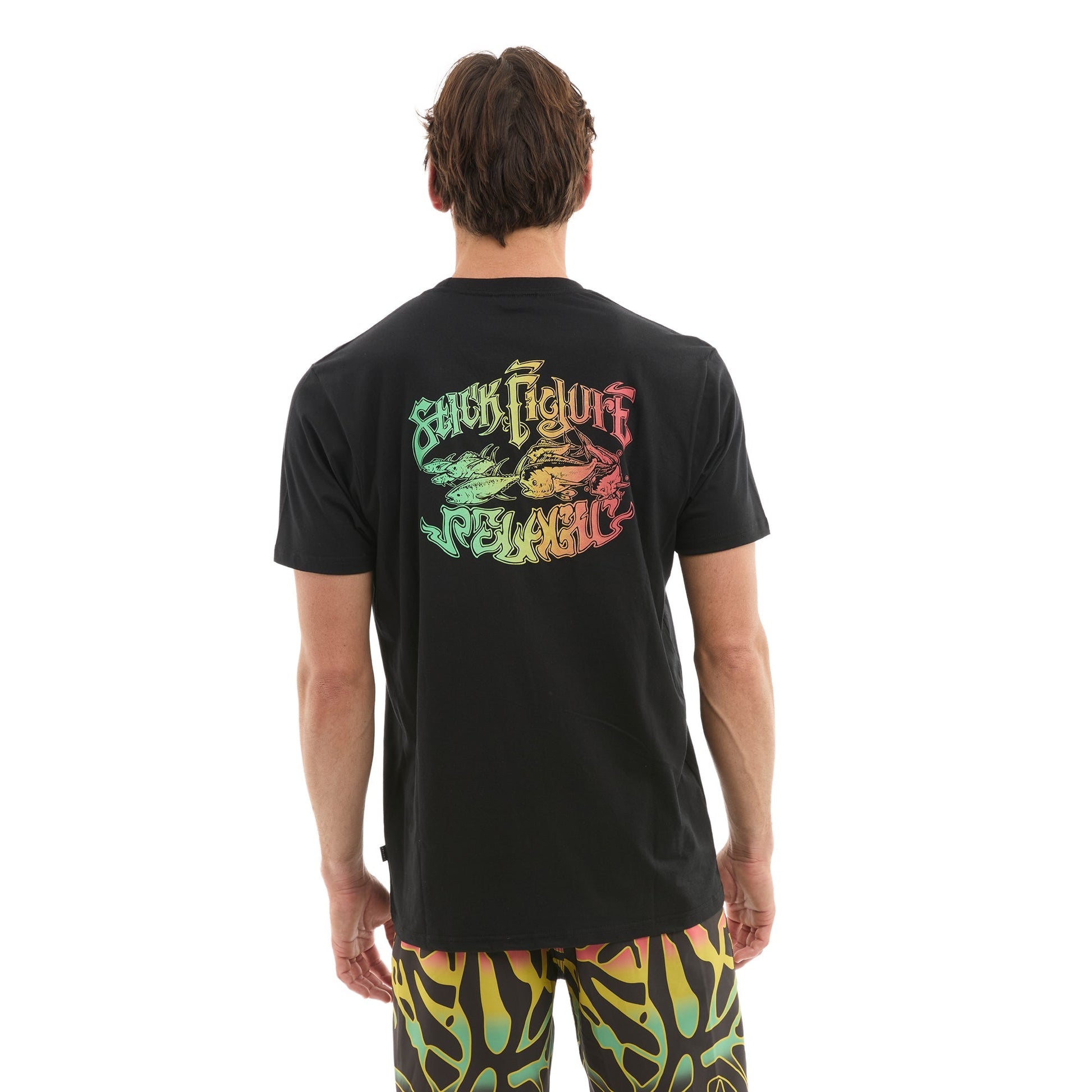 Pelagic T-Shirt - Stick Figure Chasin
