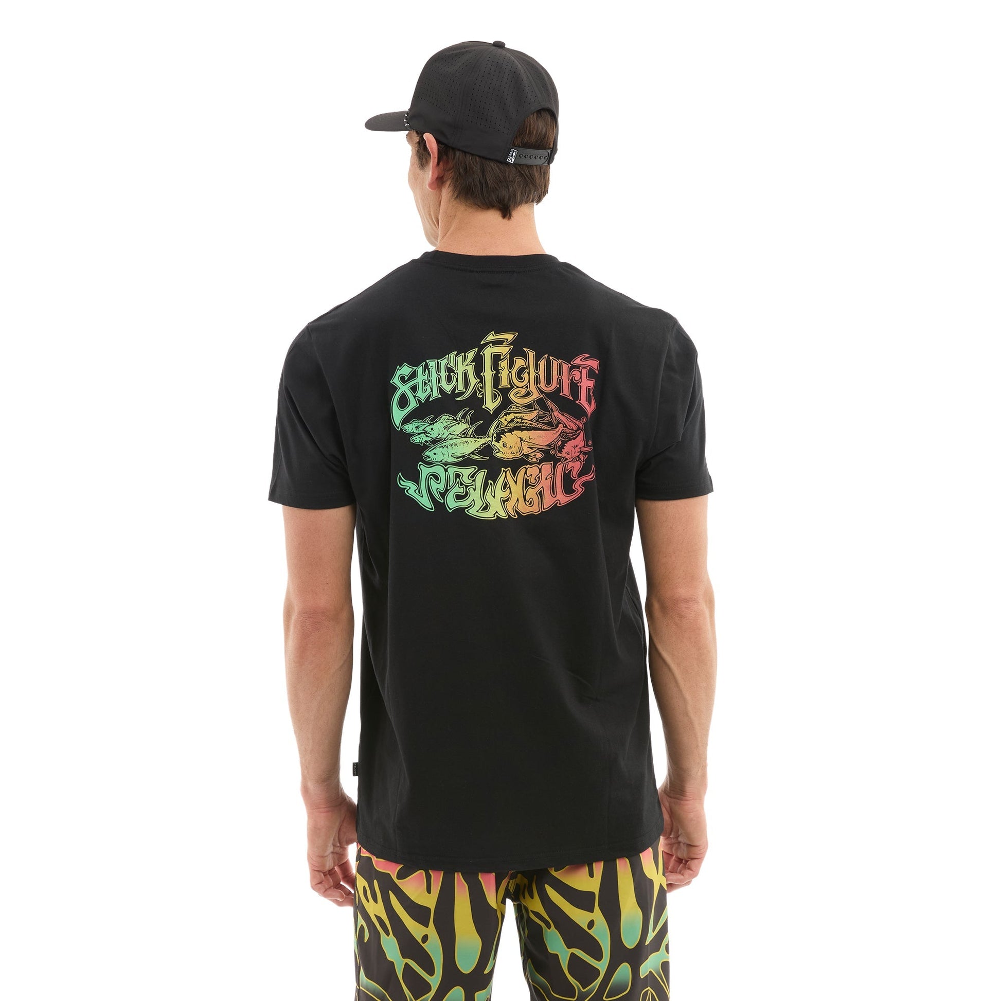 Pelagic T-Shirt - Stick Figure Chasin