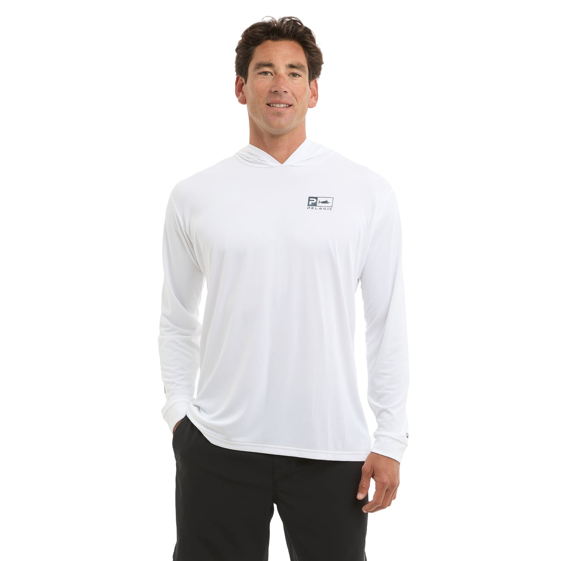Pelagic Hooded Fishing Shirt - Aquatek Icon Camo