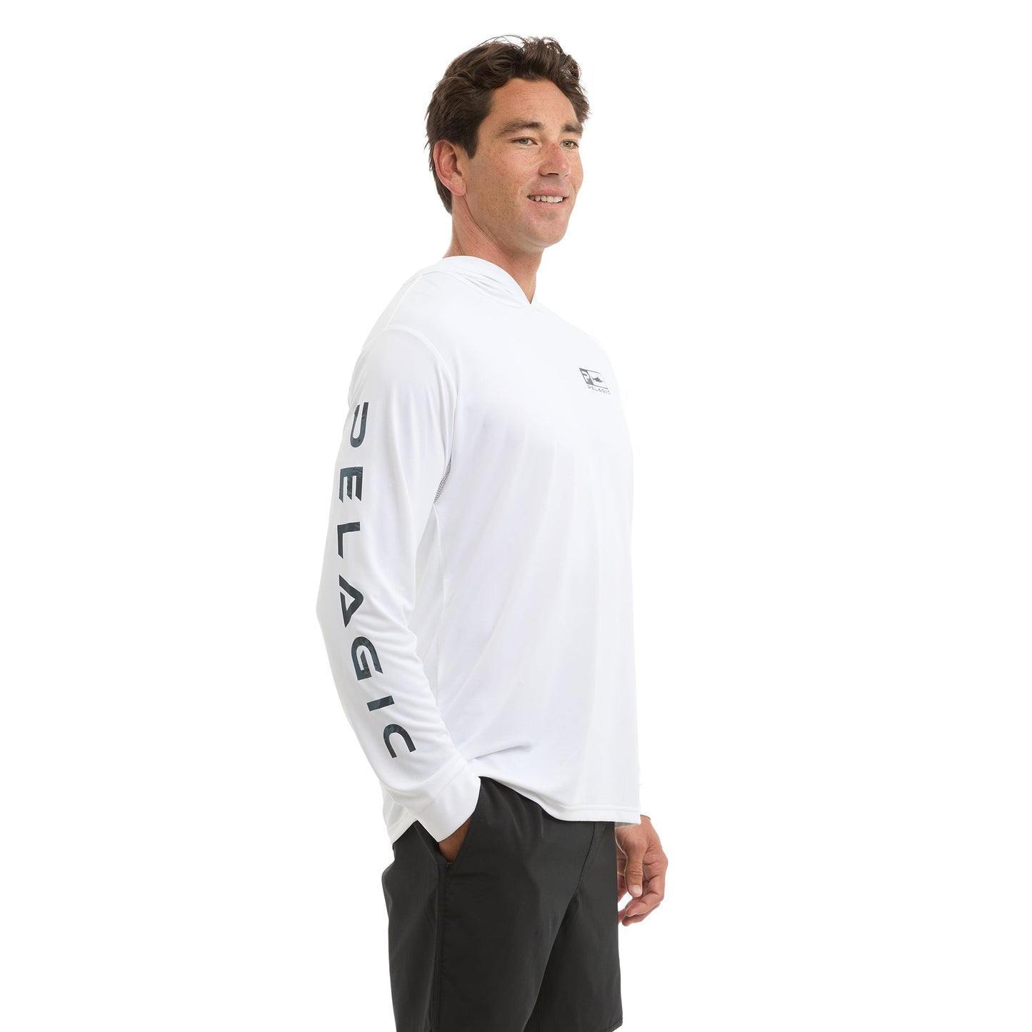 Pelagic Hooded Fishing Shirt - Aquatek Icon Camo