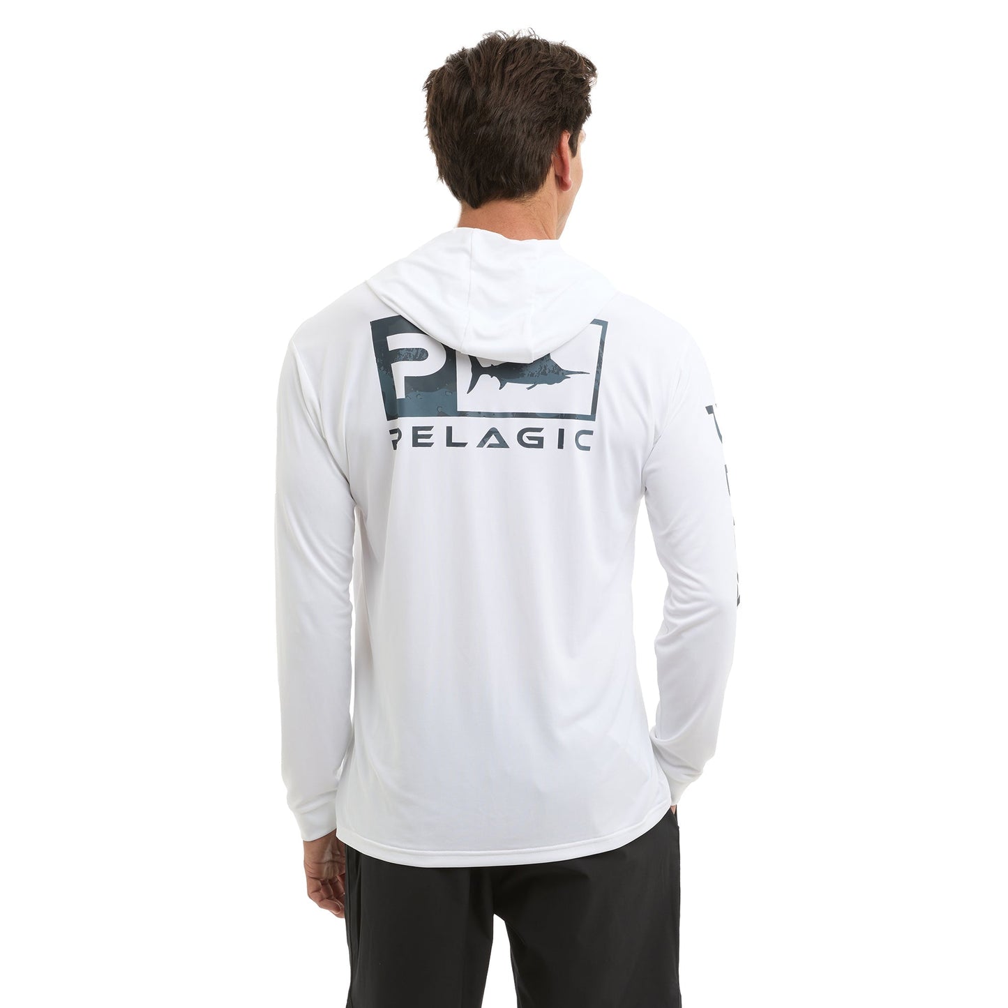 Pelagic Hooded Fishing Shirt - Aquatek Icon Camo