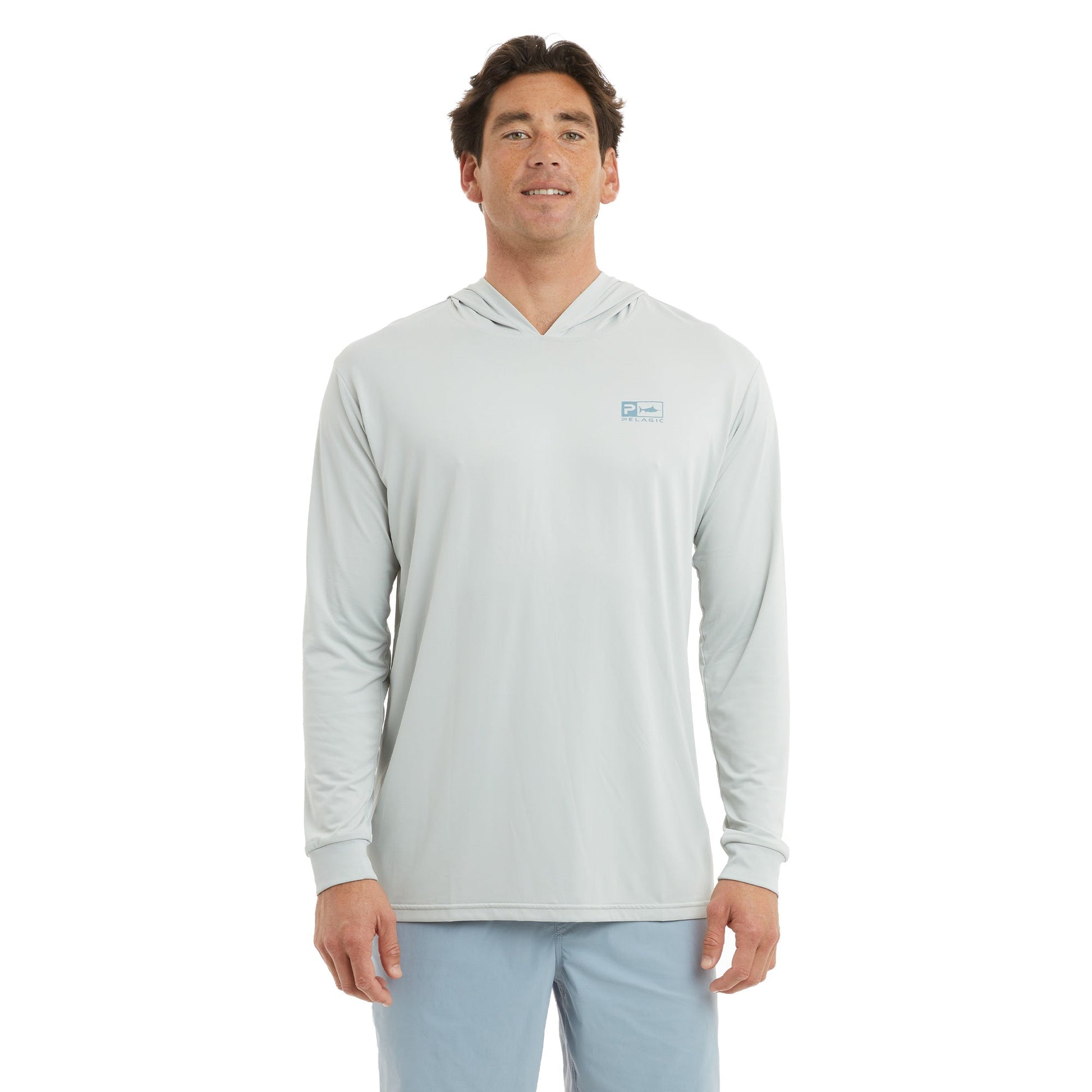 Pelagic Hooded Fishing Shirt - Aquatek Rusted Icon