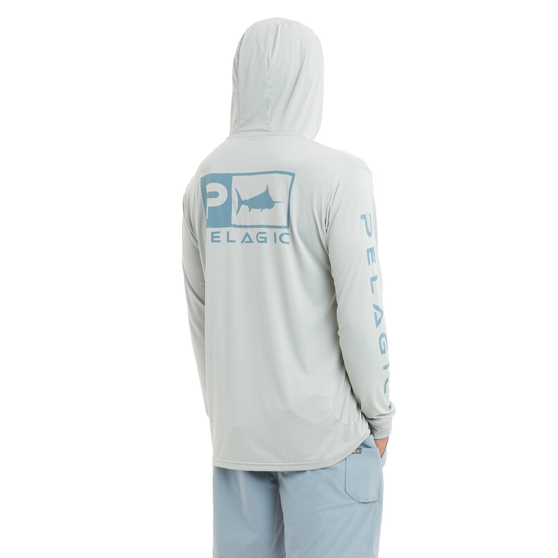 Pelagic Hooded Fishing Shirt - Aquatek Rusted Icon
