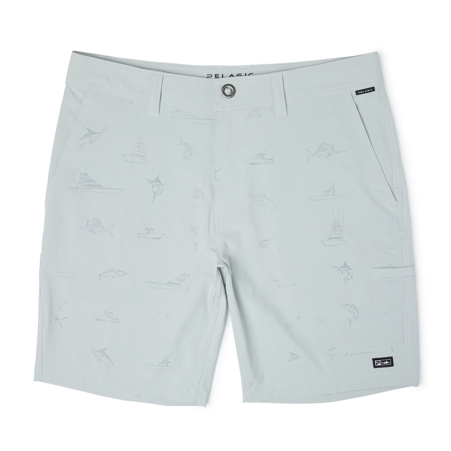 Pelagic Hybrid Shorts 19" - Mako Deep Sea