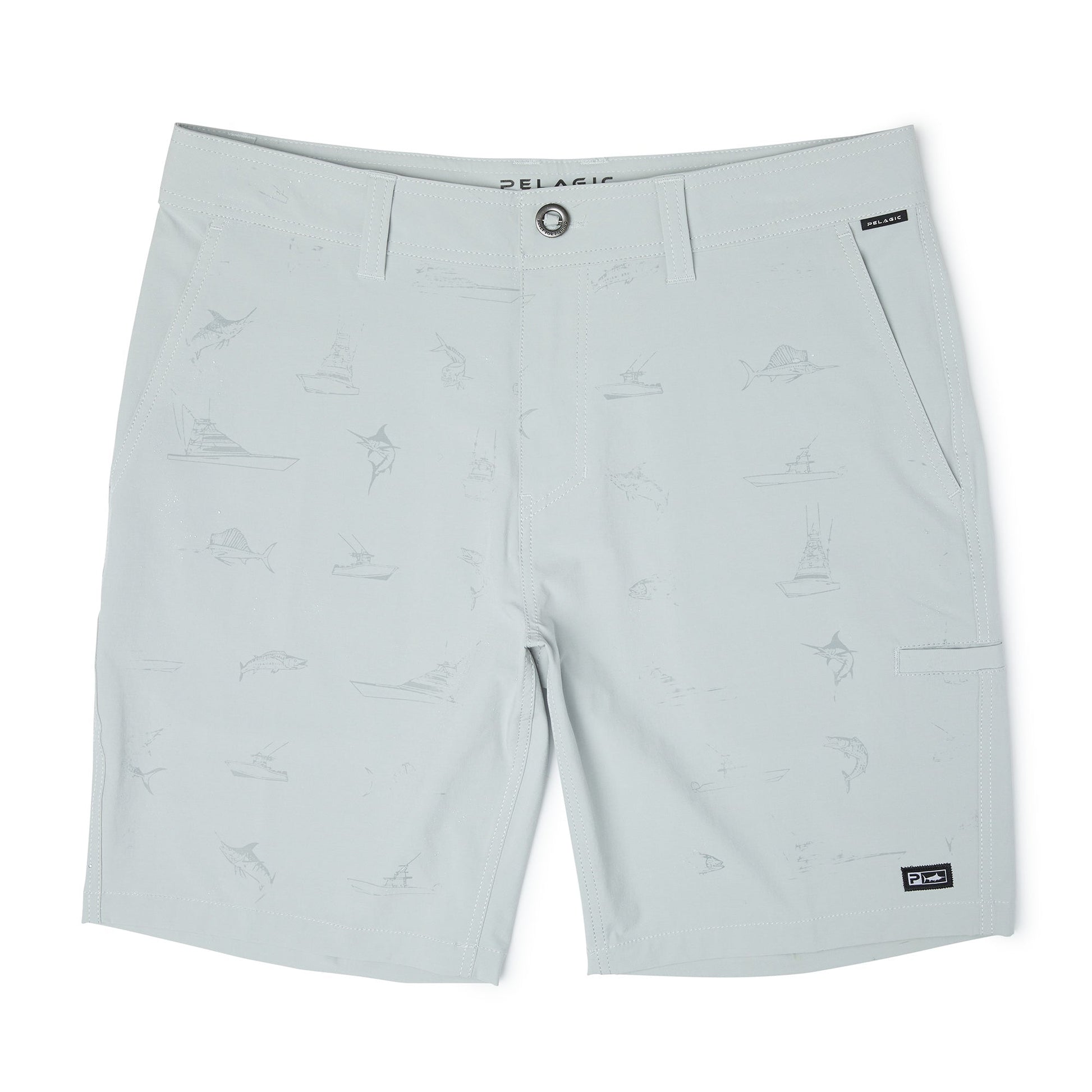 Pelagic Hybrid Shorts 19" - Mako Deep Sea