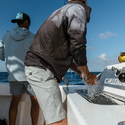 Pelagic Hybrid Shorts 19" - Mako Deep Sea