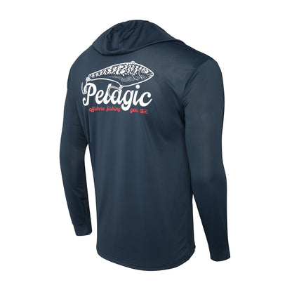 Pelagic Hooded Fishing Shirt - Aquatek Hook Em