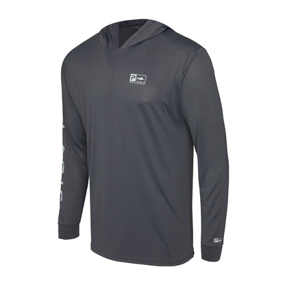 Pelagic Hooded Fishing Shirt - Aquatek Rusted Icon